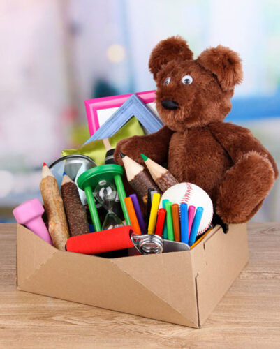 A Novel Box of Toys